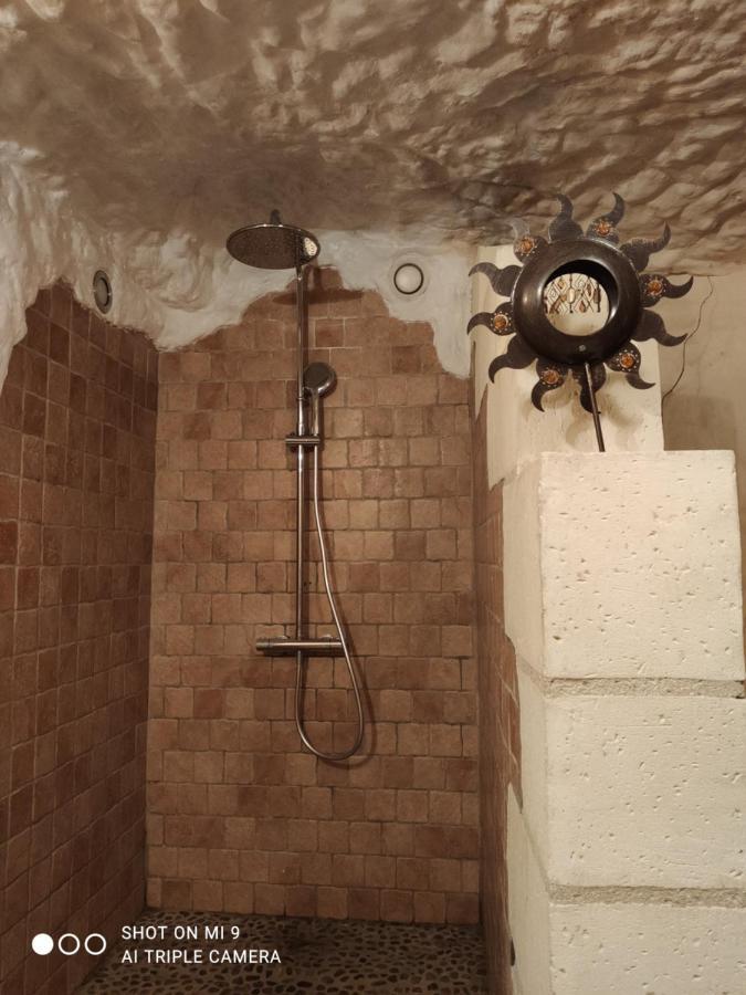 Troglodelice Bed & Breakfast Azay-le-Rideau Bagian luar foto