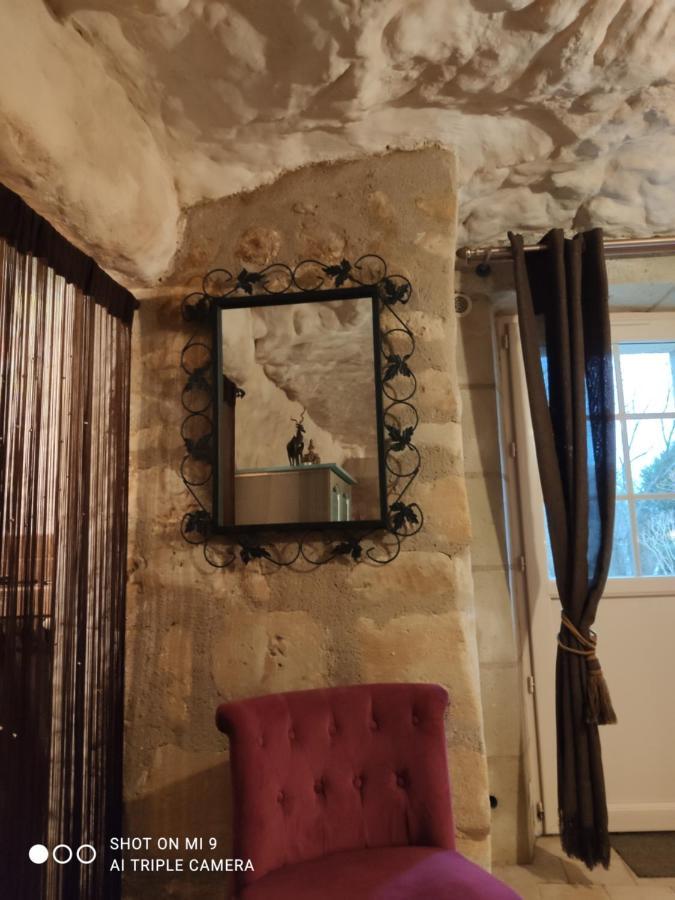 Troglodelice Bed & Breakfast Azay-le-Rideau Bagian luar foto