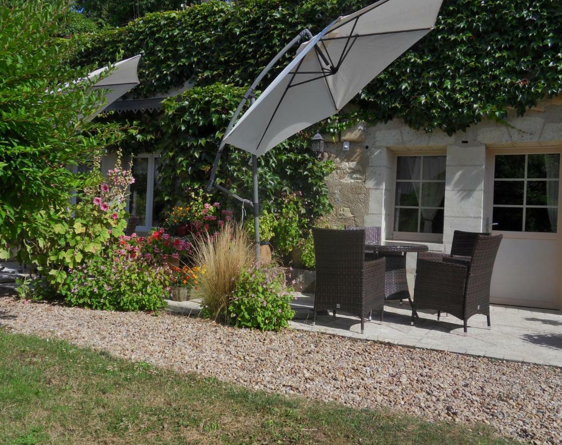 Troglodelice Bed & Breakfast Azay-le-Rideau Bagian luar foto