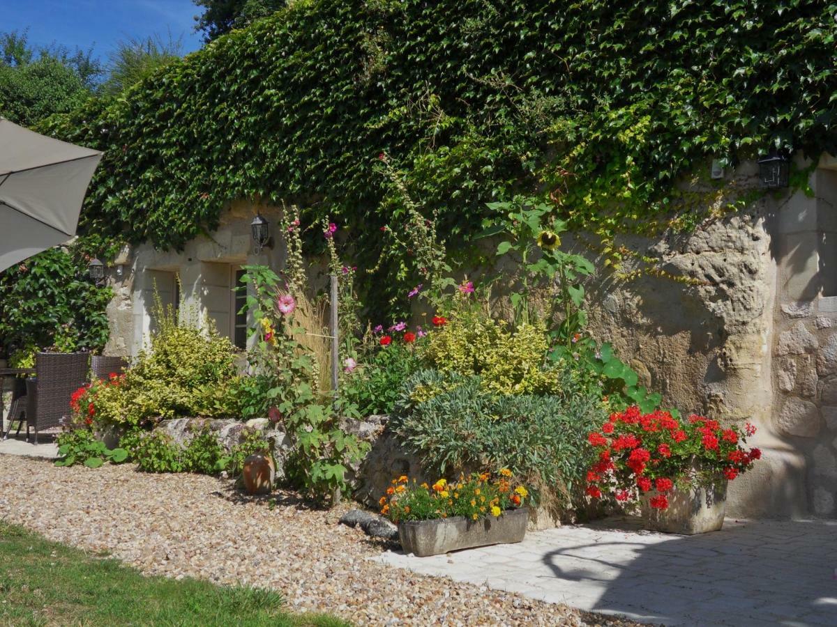 Troglodelice Bed & Breakfast Azay-le-Rideau Bagian luar foto