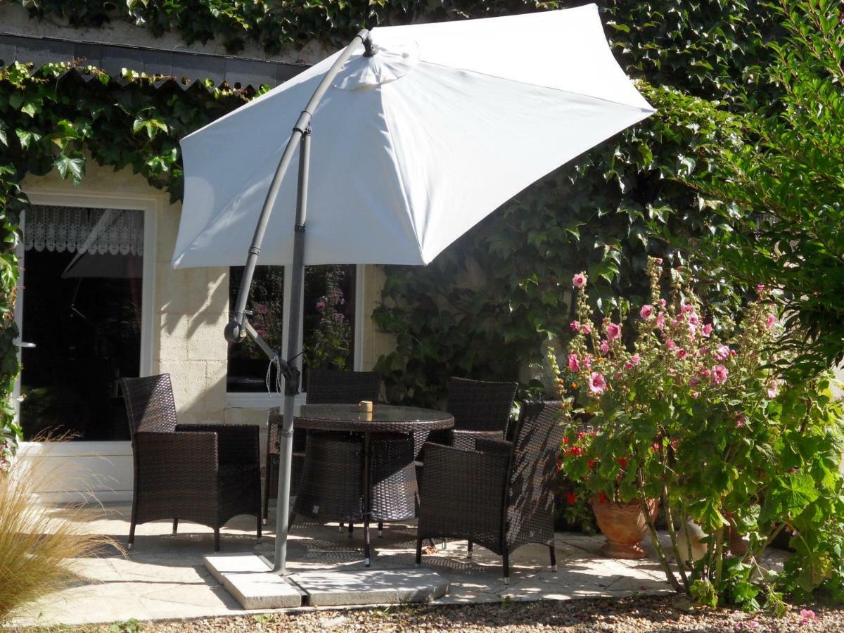 Troglodelice Bed & Breakfast Azay-le-Rideau Bagian luar foto