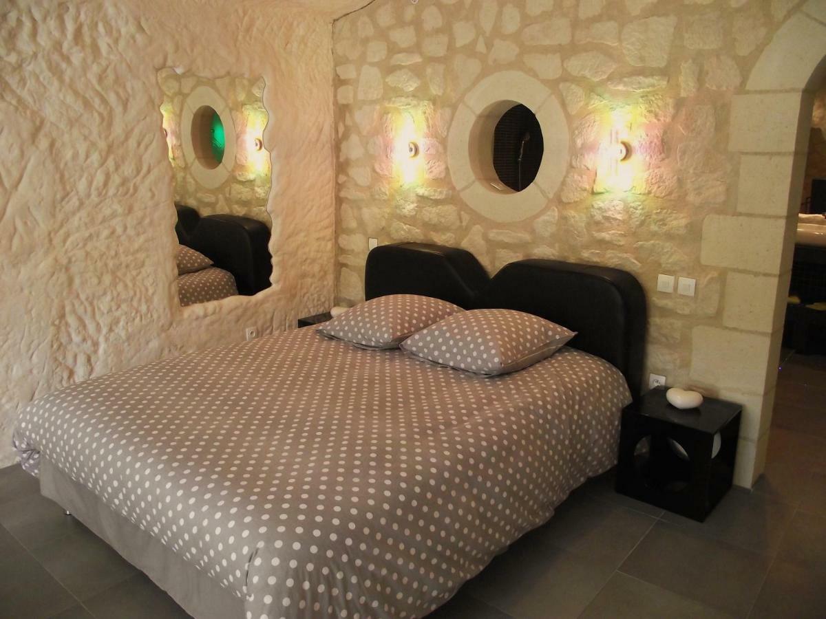 Troglodelice Bed & Breakfast Azay-le-Rideau Bagian luar foto
