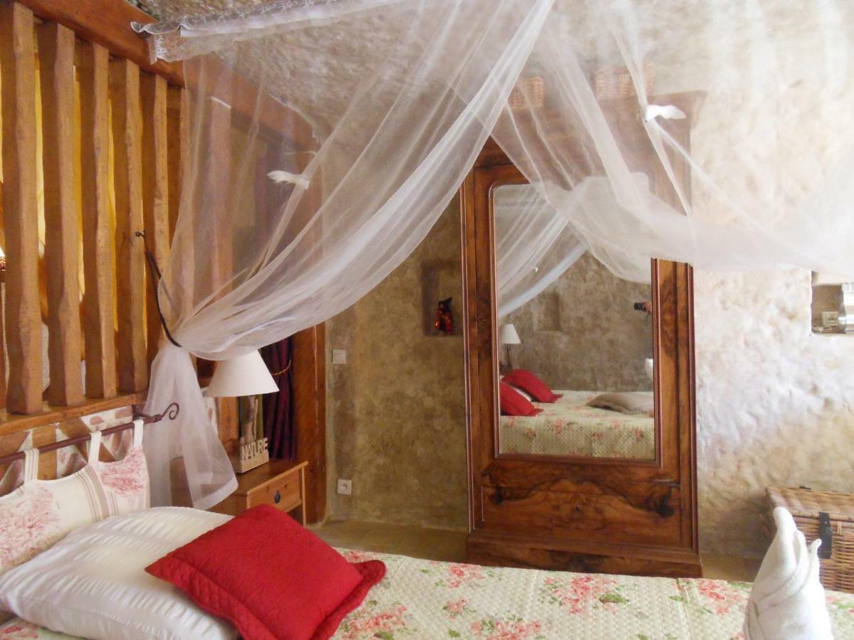 Troglodelice Bed & Breakfast Azay-le-Rideau Bagian luar foto