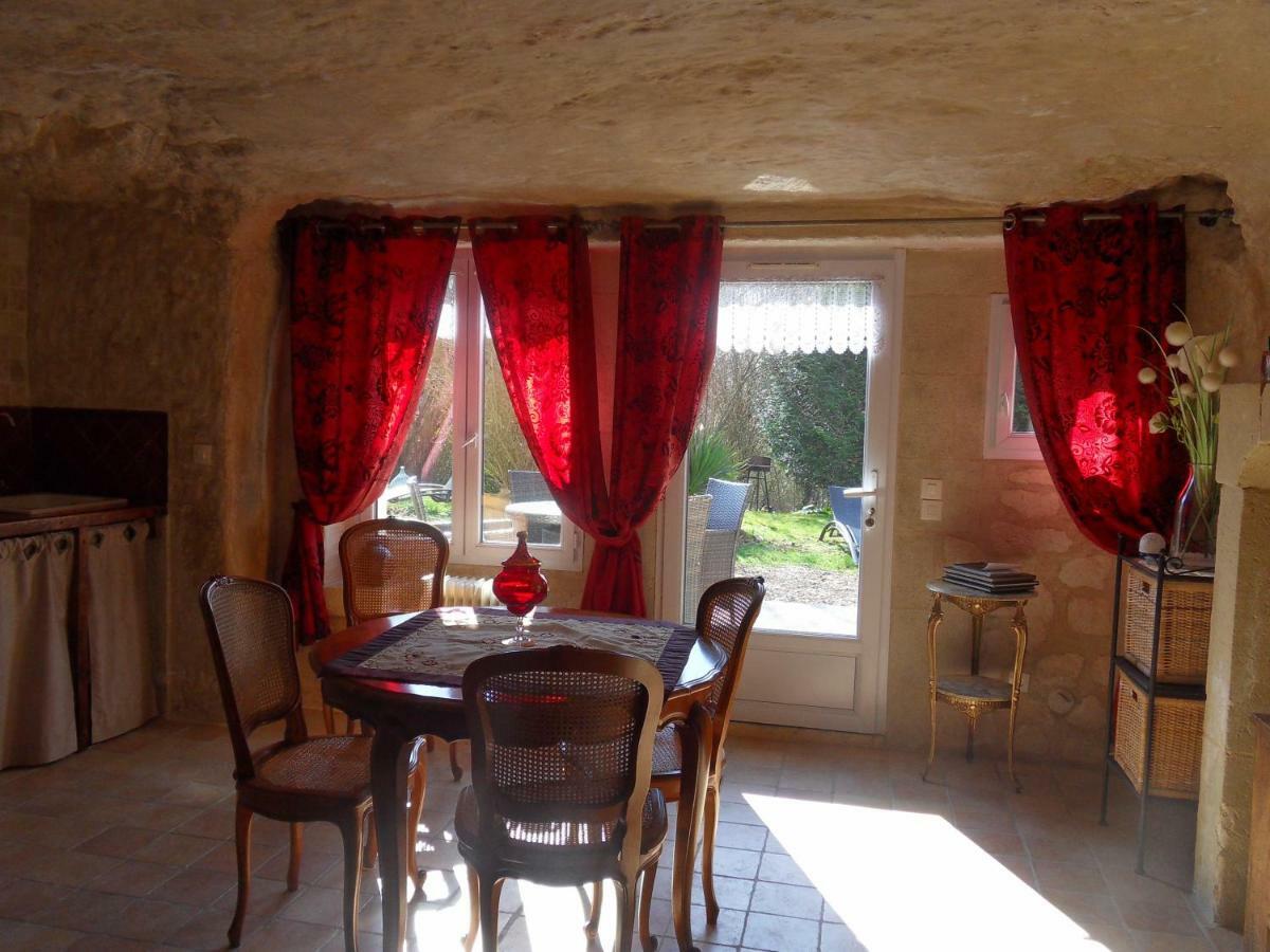 Troglodelice Bed & Breakfast Azay-le-Rideau Bagian luar foto